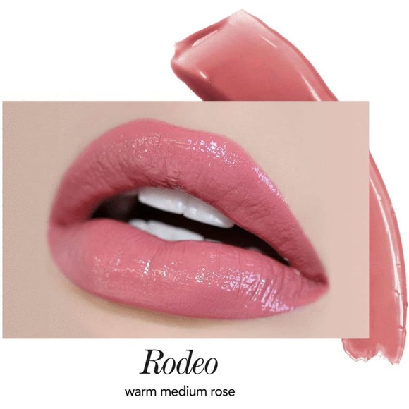 JOUER High Pigment Lip Gloss -Warm Medium Rose/Rodeo - Picture 3 of 3